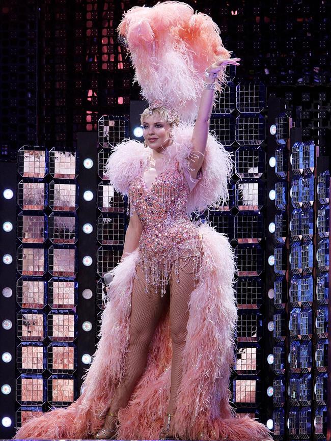 Las Vegas showgirl era. Picture: Getty Images