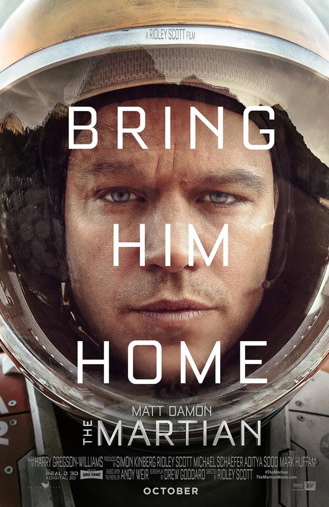 Nominated for Best Motion Picture: The Martian