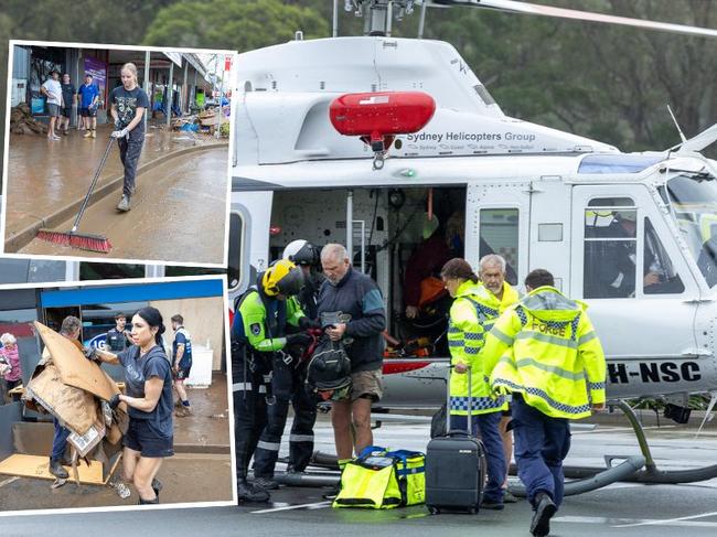 Warragamba Dam set to spill, as drones drop medication to needy