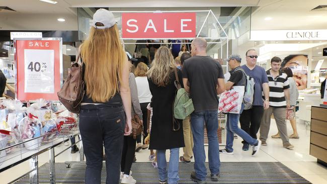 Tasmanian retailers are expecting a surge in shopping volumes in the lead-up to Christmas. Picture: MATHEW FARRELL