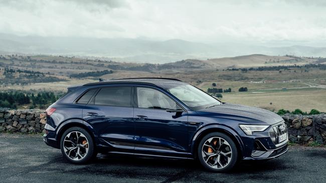 Impressive: the Audi E-Tron S. Pictures: Michael Kennedy