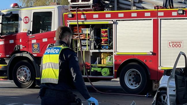 Emergency services responded to an incident on Daylesford - Malmsbury Rd, Glenlyon about 2am Friday. Picture: Generic