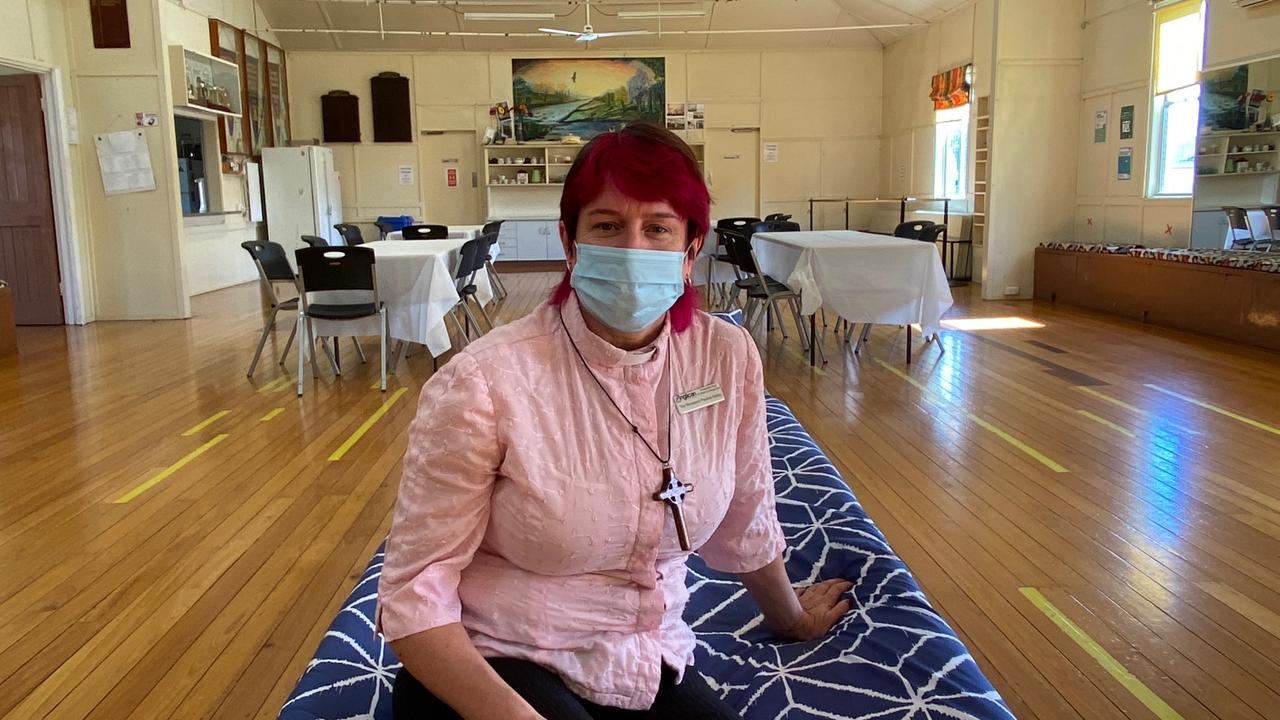 A NICE WARM BED: After experiencing several months on the street as a teen in Christchurch, Reverend Pauline Harley is calling on Toowoomba businesses to donate to the Winter Shelter pilot so that the program can help local homeless people escape the cold for the night. Picture: Contributed