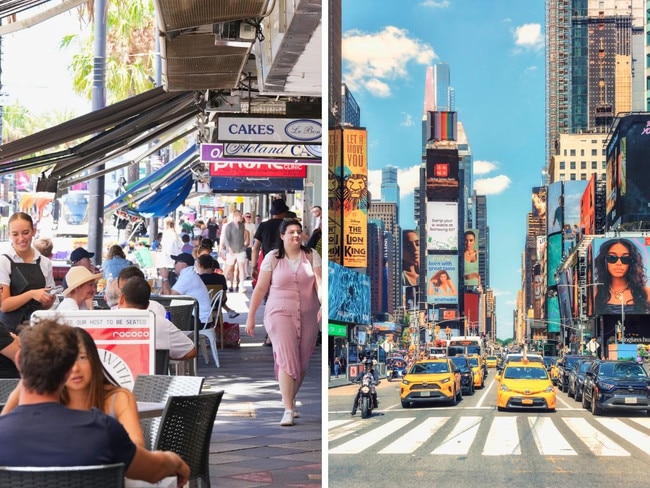Melbourne's population is set to be on par with that of New York City by 2050.