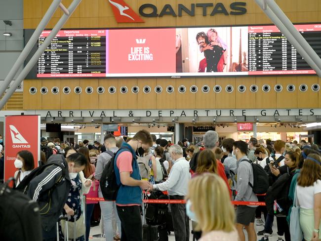 Qantas is at the centre of a complaint over its flight credit policy. Picture: Jeremy Piper