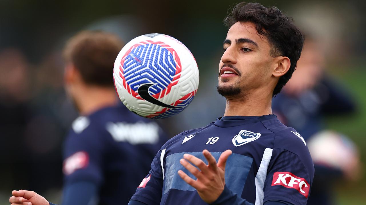 Daniel Arzani’s performance at a recent Socceroos training camp has been savaged by national coach Tony Popovic. Picture: Quinn Rooney/Getty Images