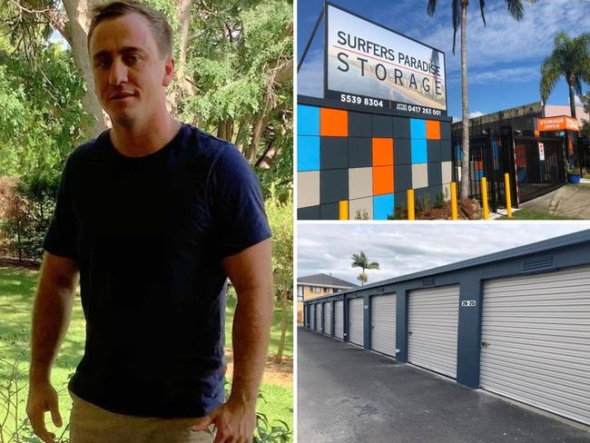 A Gold Coast self storage facility sustained more than $169,000 in damages after a man sparked a blaze in one of their sheds