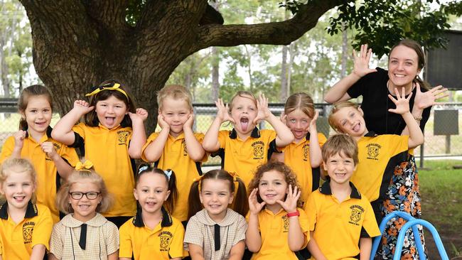 Torbanlea State School Preps. Picture: Patrick Woods.