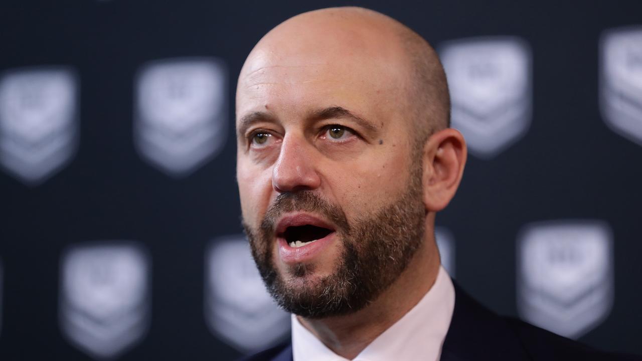 NRL CEO Todd Greenberg.