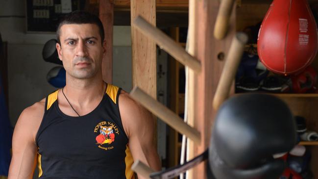 John Peros, a champion amateur boxer, fell into a depression after his breakup with Shandee Blackburn. Picture: Lee Constable