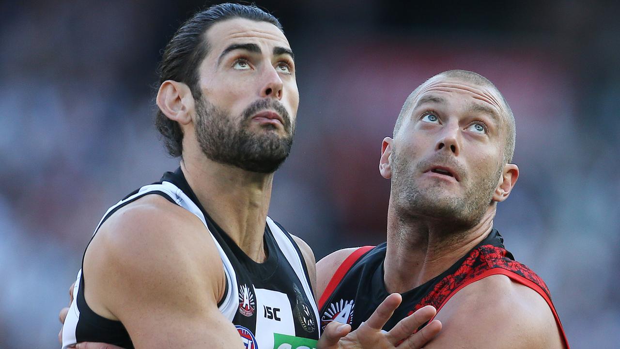 Brodie Grundy is out of contract at the end of next season. Picture: Michael Klein