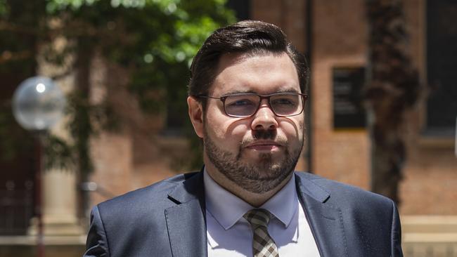 Bruce Lehrmann (pictured) is suing Ms Wilkinson and Network 10 over an interview with Ms Higgins on The Project which he claims conveyed he raped Ms Higgins in Parliament House in 2019. Picture: NCA NewsWire / Monique Harmer