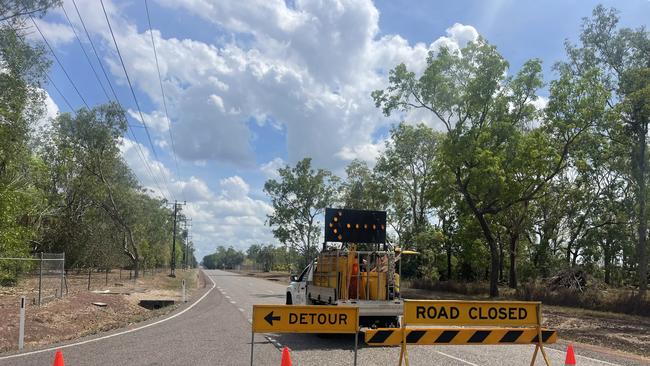Power Rd at Girraween where Verna Goldsmith was killed in alleged hit and run. Picture: Glenn Campbell