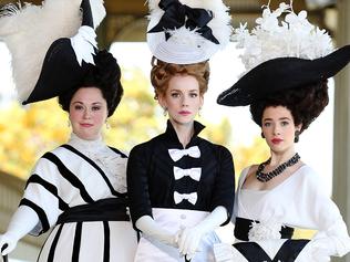 Costumes of My Fair Lady on display at Westfield Carindale