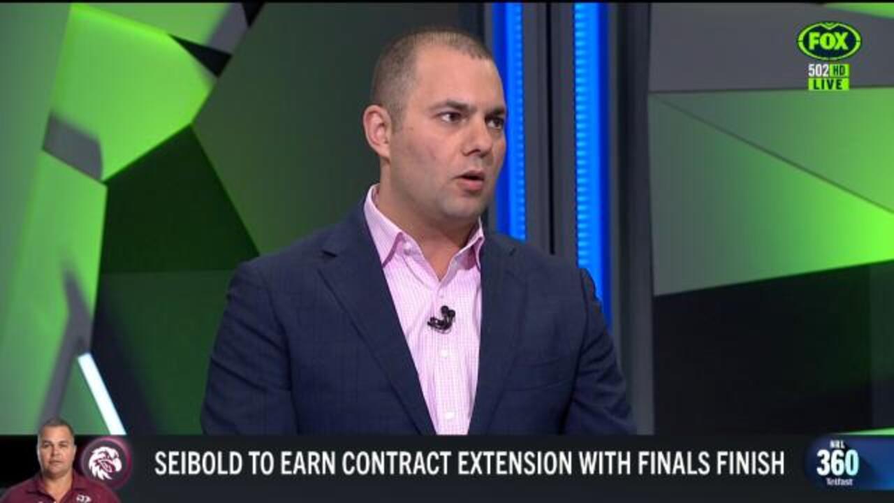 Finals impact on Seibold's future