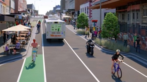 Hobart City Council is requesting public feedback on plans to reshape part of Elizabeth St.