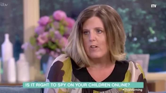 Mum admits to 'spying' on her kids