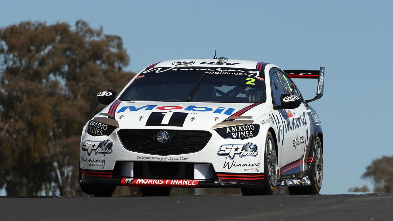 Scott Pye drives the Mobil-backed WAU entry at Bathurst last year.