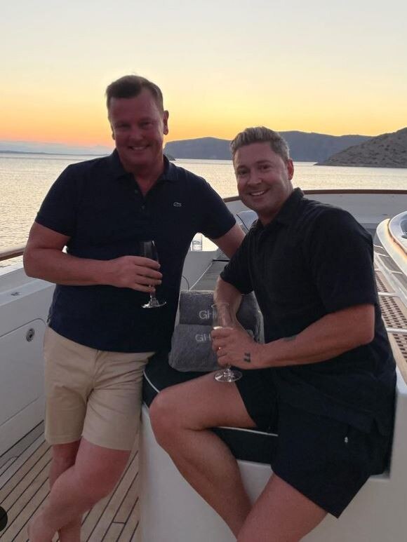 Michael Clarke didn’t join Anthony Bell on the superyacht.