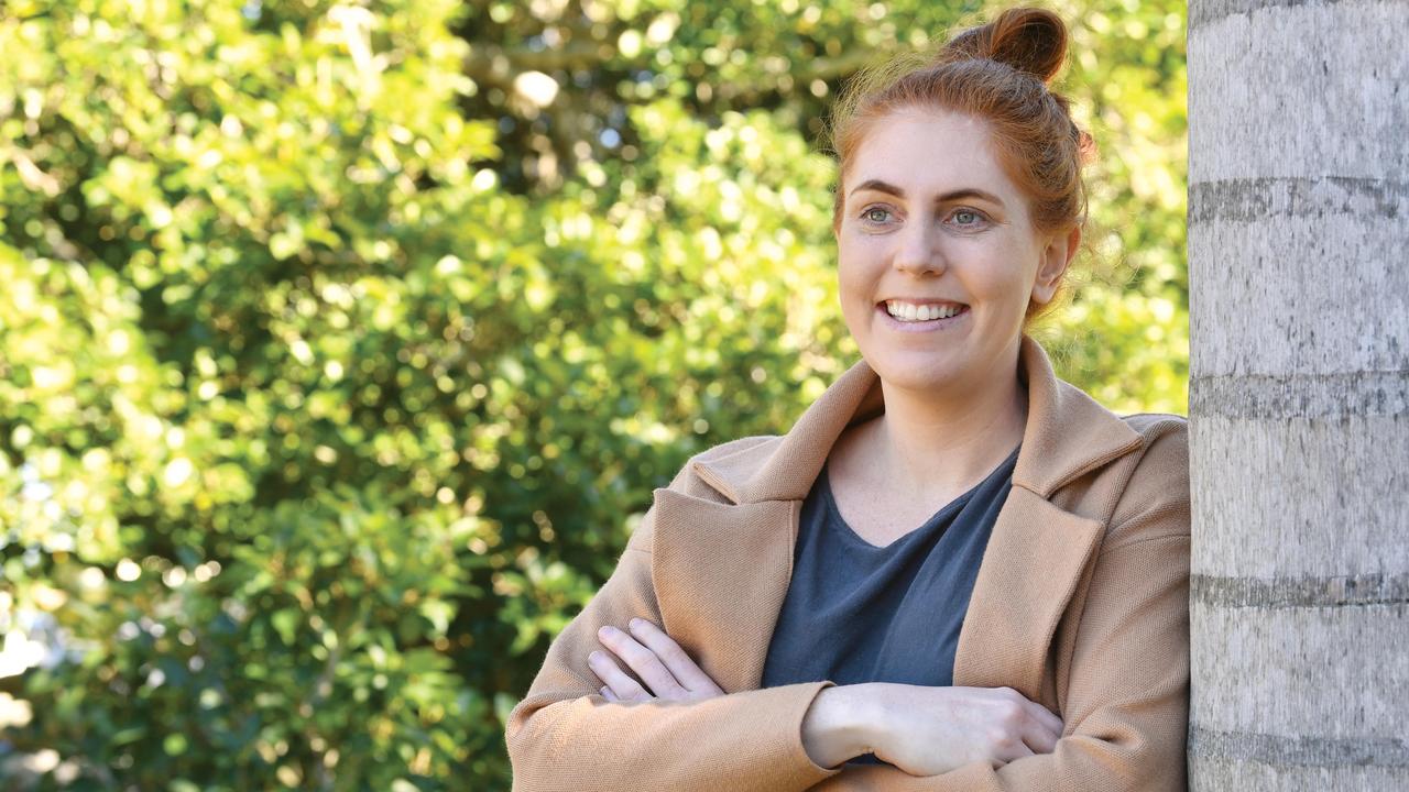 Nicole Geisler  was diagnosed with two melanoma's within the space of three months. Picture: Tony Martin