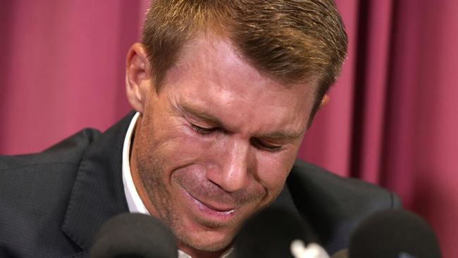 David Warner was suspended for his role in the ball tampering scandal.