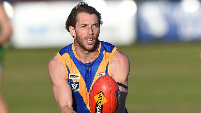 Brandon Osborne, a Cranbourne champion. Picture: Chris Eastman