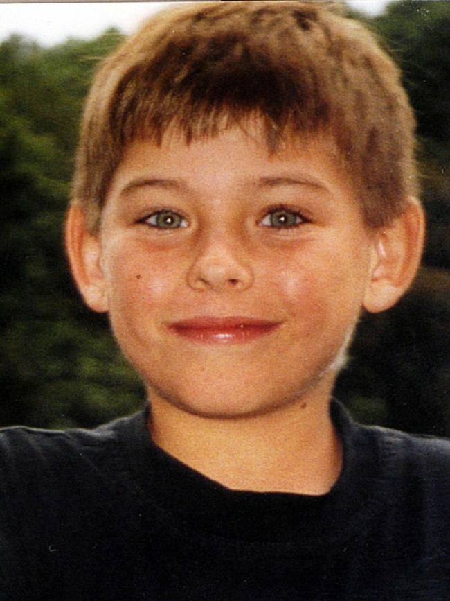 18.3.04 copypic/Wilson undated pic of  Daniel Morcombe of Palmwoods. Daniel  now 13 went missing while waiting for a bus Dec 07 2003 at the Kiel Mountain overpass bridge Woombye - missing persons child qld Picture: Wilson John