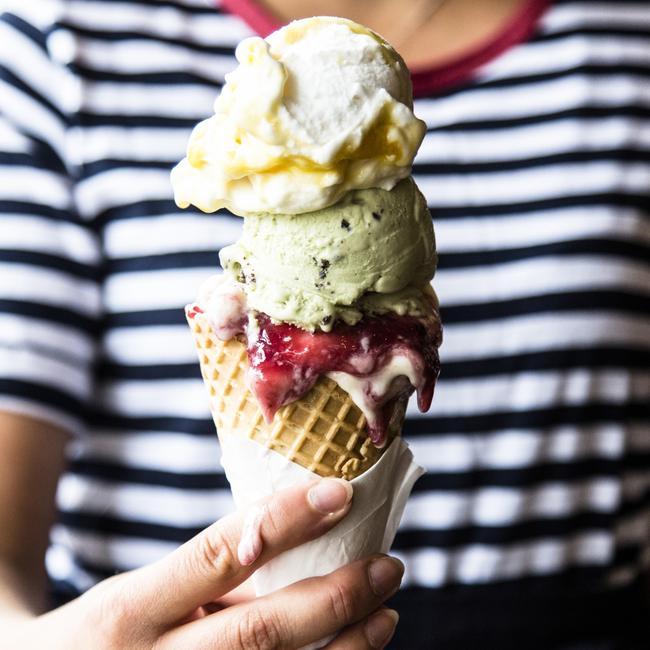 EAT STREET + Tramsheds - Gelato Messina - 3 scoops, photo - Katie Wilson