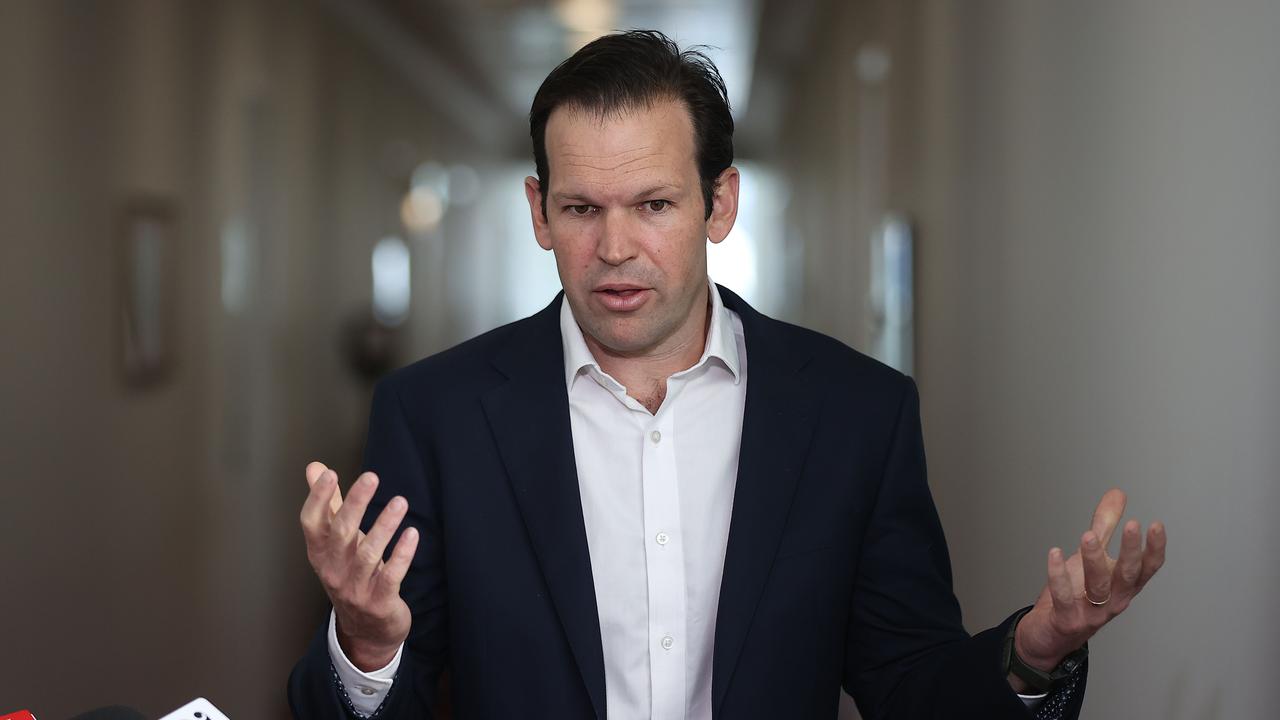 Senator Matt Canavan warned “technology not taxes” was just “jobs and growth 2.0”. Picture: Gary Ramage / NCA NewsWire