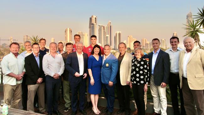 Gold Coast sports personalities gather to launch the 52nd Annual Gold Coast Sports Star Awards. Picture supplied.