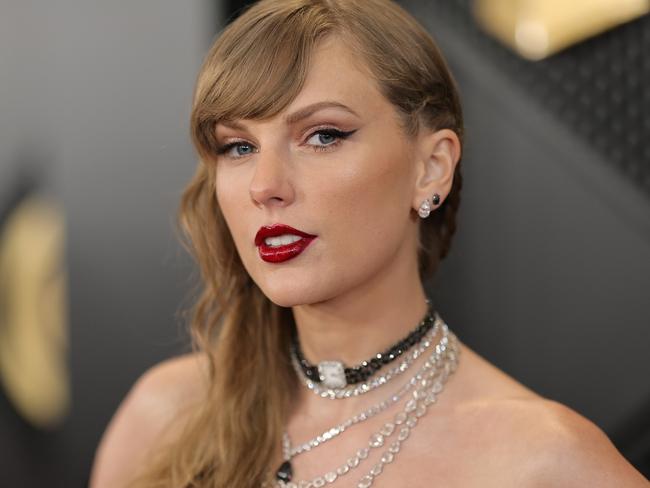 LOS ANGELES, CALIFORNIA - FEBRUARY 04: Taylor Swift attends the 66th GRAMMY Awards at Crypto.com Arena on February 04, 2024 in Los Angeles, California. (Photo by Neilson Barnard/Getty Images for The Recording Academy)