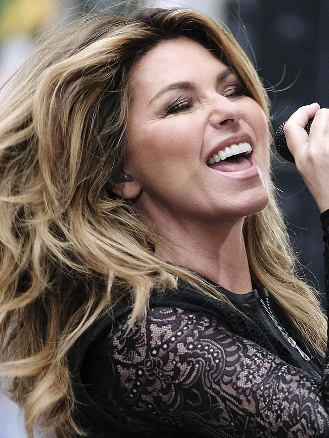 Shania Twain isn’t just a singer anymore. Picture: AP