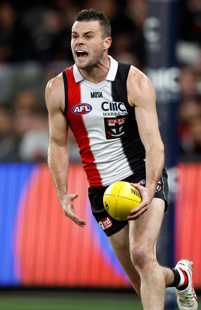 Brad Crouch. (Photo by Michael Willson/AFL Photos via Getty Images)