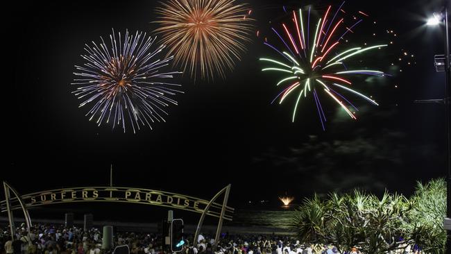 The night sky above Surfers Paradise Beach are about to erupt into a sight and sound spectacular when the annual SeaFire fireworks competitions fires up tonight.