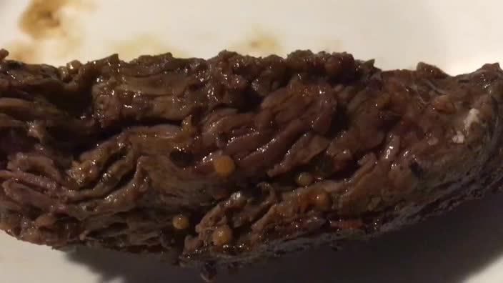 Maggots found in ALDI beef     
