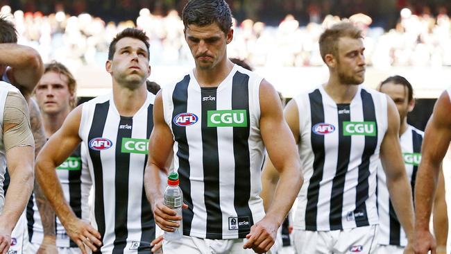 Collingwood won nine games in 2016. Picture: Colleen Petch