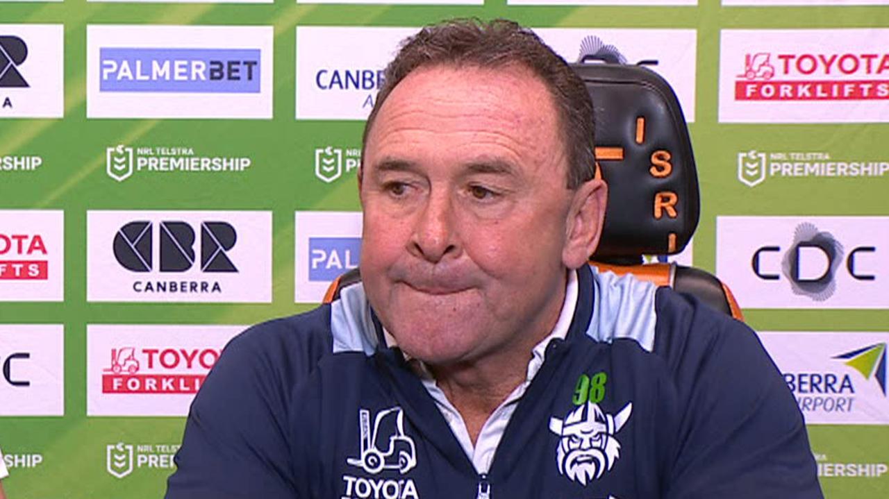 ‘Tough teams pull it back’: Ricky Stuart rips into embarrassing Raiders