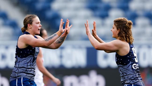 Geelong are inside the top eight. Picture: Getty Images