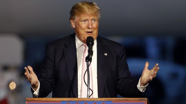 Donald Trump has solidified his lead in the Republican presidential nomination race. Picture: AP/Gene J. Puskar