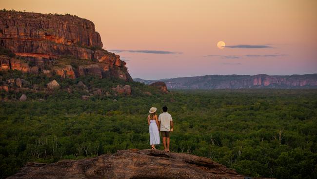 Nawurlandja lookout in Kakadu National Park, NT. Picture: Tourism NT