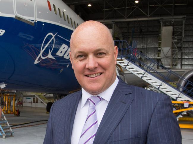 Air New Zealand boss Christopher Luxon. Picture: Brendon O'Hagan/Bloomberg News.