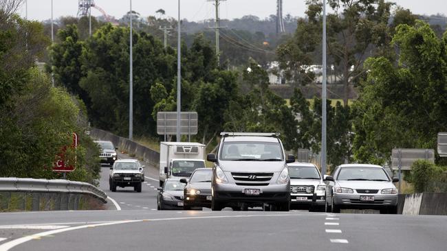 Traffic at Exit 57 along the M1. Photo: Jerad Williams