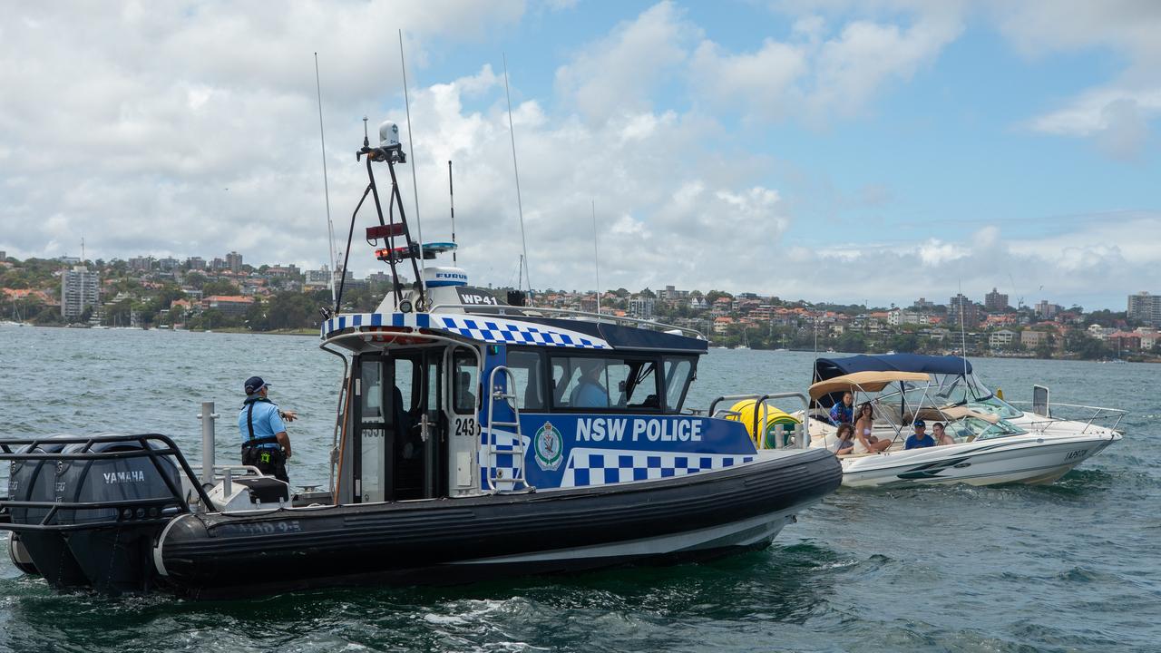 Marine police were called to Watsons Bay shortly after 10am on Thursday following reports of boat debris in the water. Picture: NCA NewsWire / Brendan Read