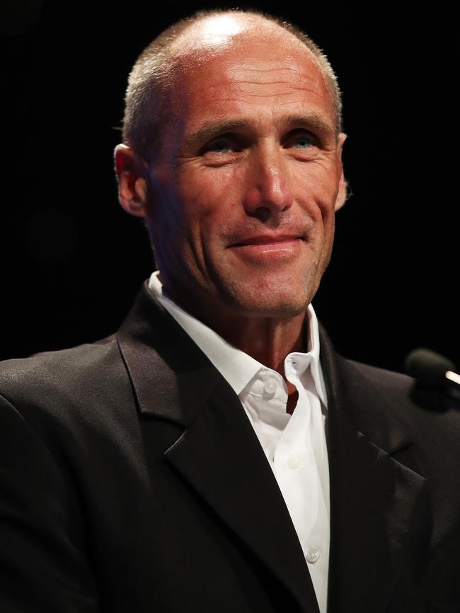 Tony Lockett at the Sydney Swans Hall of Fame. Picture: Phil Hillyard