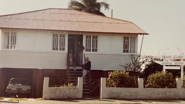 Roland Dean's parents boarding house at 56 Ernest St, bought in the 1970s.