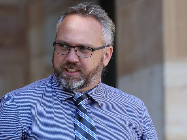 Daniel John Schatto outside the Adelaide Magistrates Court. Picture: NCA NewsWire/David Mariuz