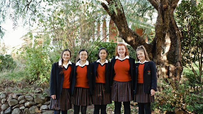 Fahan School senior students.