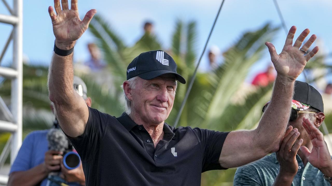 Greg Norman is bringing his tour to Adelaide. Picture: Eric Espada/Getty Images