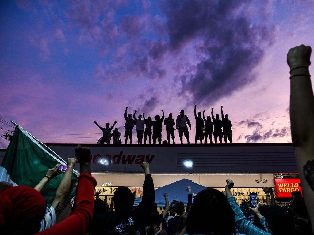 Michael McCormack has compared the Capitol hill attack to BLM protests, sparked by the death of George Floyd. Picture: Chandan Khanna/AFP