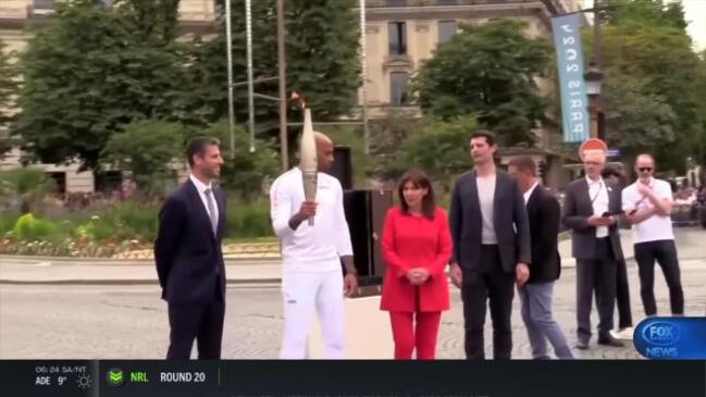 Olympic flame arrives in Paris ahead of the Games